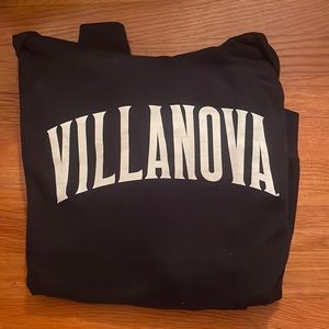 Villanova Champion Hoodie, navy blue, size small